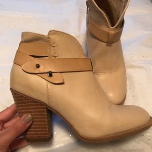 Vegan Leather Francesca Ankle Booties